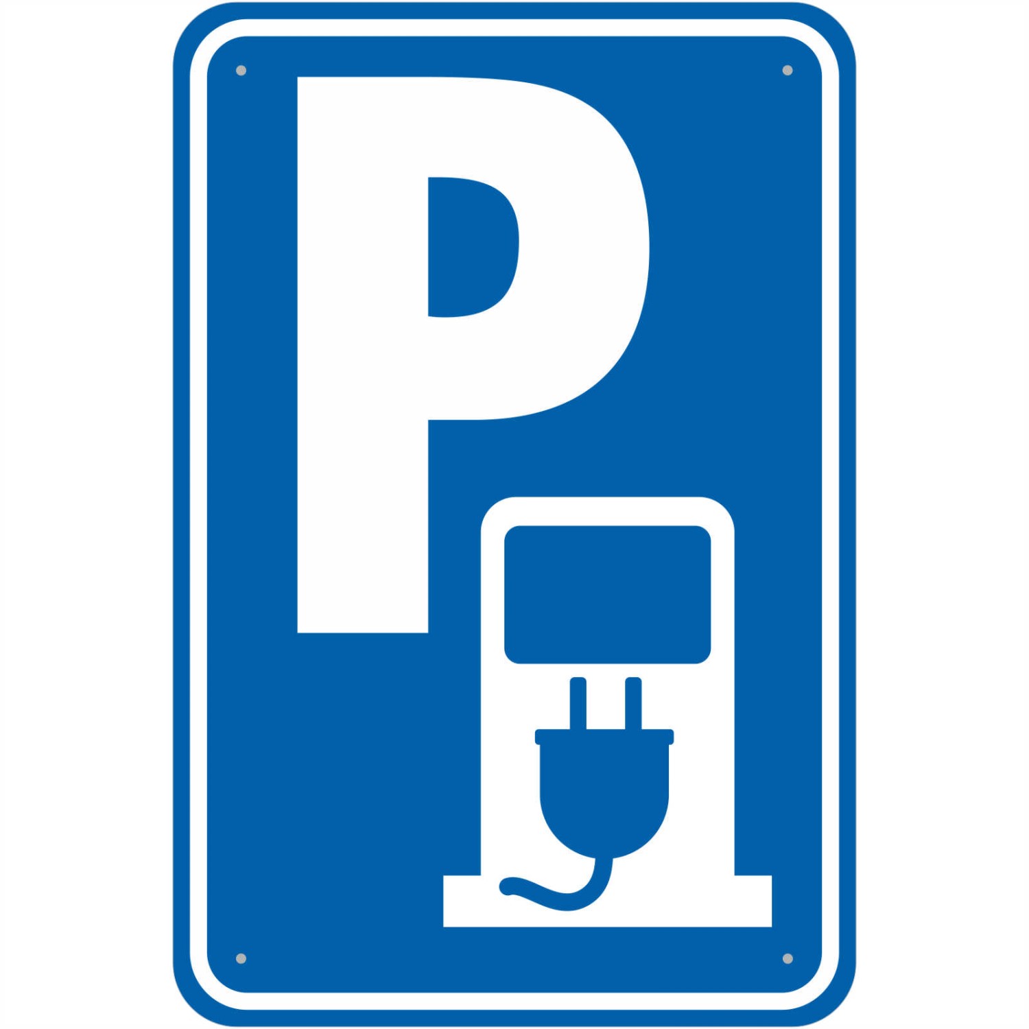 Schild Hinweisschild Tankstelle Elektrofahrzeuge Parkplatz (Material und  Größe: Schild 40x60cm) Detailansicht - kaufdeinschild.de